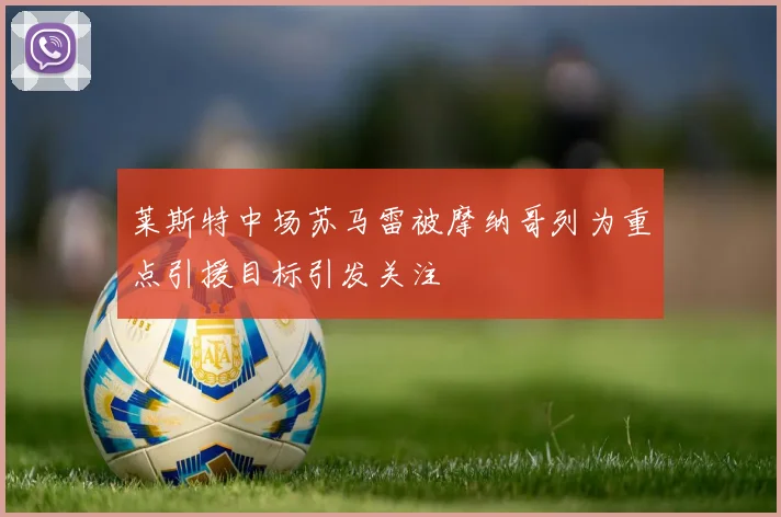 莱斯特中场苏马雷被摩纳哥列为重点引援目标引发关注
